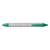 Groene Geometrische Pattered Pen (Achterkant)