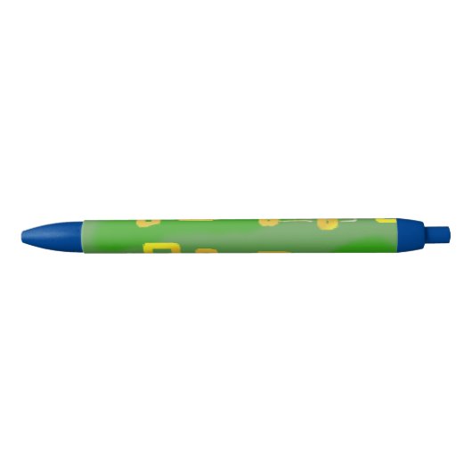 Groene Geometrische Songwriting Pen (Voorkant)