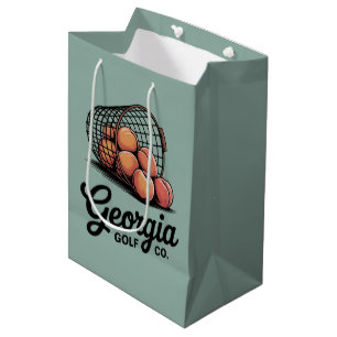 Groene Georgia Golf Co Range Emmer  Medium Cadeauzakje