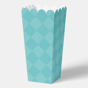 Groene geruite feestgunst popcorndoos bedankdoosjes