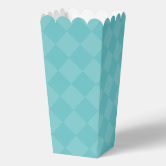 Groene geruite feestgunst popcorndoos bedankdoosjes