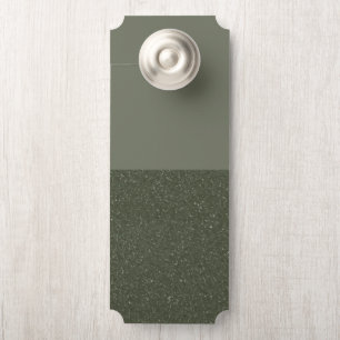 groene gespikkelde deurhanger