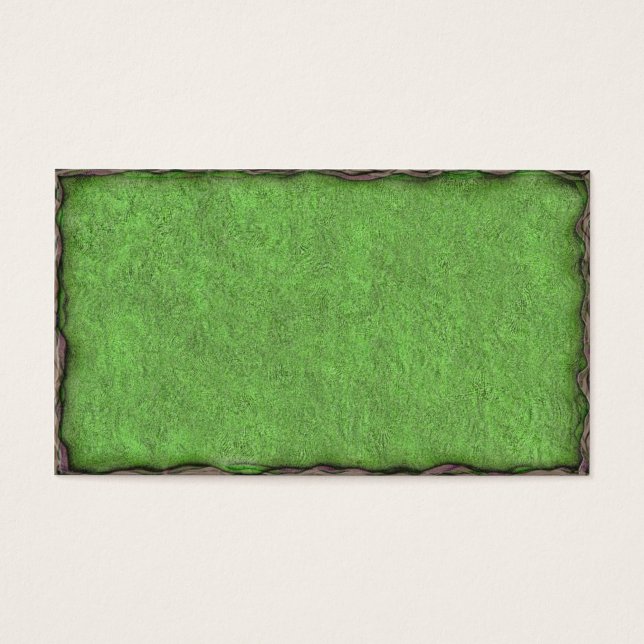 Groene getextureerde Kaart met rand (Voorkant)