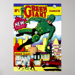 Groene Giant  strips Poster