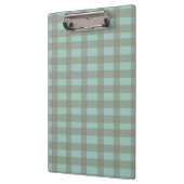 Groene Gingham Klembord (Links)