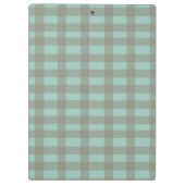 Groene Gingham Klembord (Achterkant)