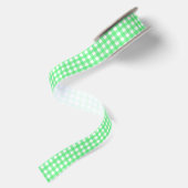 Groene gingham lint (Achterkant)