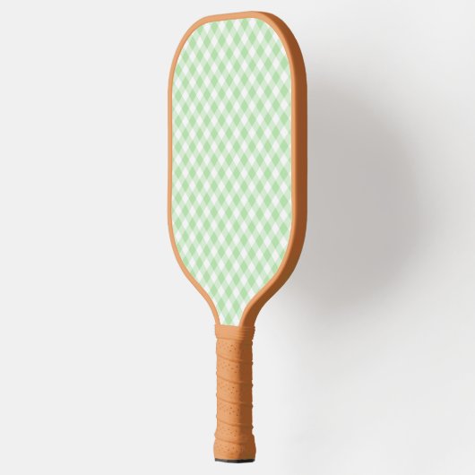 Groene gingham Pickleball Paddle-The Preppy Stuk Pickleball Paddle (Links)