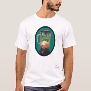 Groene gladde weg #1 - donkergroen t-shirt