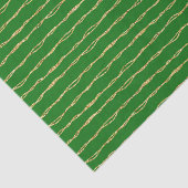 Groene glinsterende kerst tissuepapier (Detail)