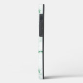 Groene Glitter Marble Aangepast Case-Mate iPhone Case (Achterkant / Links)