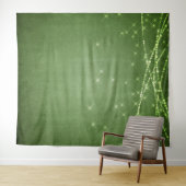 Groene Glitter Photo Booth Backfrop Tapestry Wandkleed (In Situ (horizontaal))