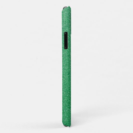 Groene glitter, sprankeling, glitterachtergrond Case-Mate iPhone case (Achterkant/rechts)