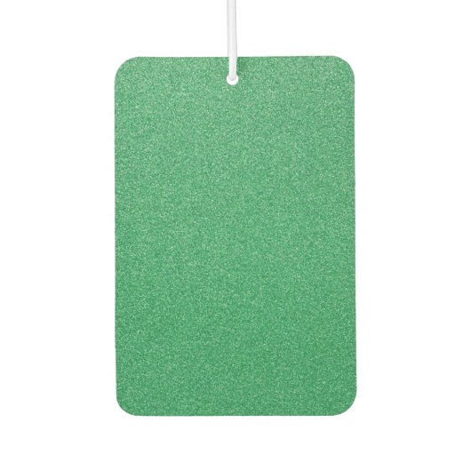 Groene glitter, sprankeling, glitterachtergrond luchtverfrisser (Voorkant)