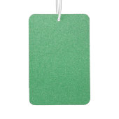 Groene glitter, sprankeling, glitterachtergrond luchtverfrisser (Achterkant)