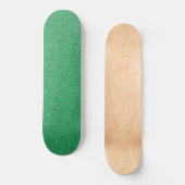 Groene glitter, sprankeling, glitterachtergrond skateboard (Voorkant)