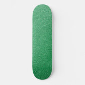 Groene glitter, sprankeling, glitterachtergrond skateboard (Voorkant)