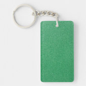 Groene glitter, sprankeling, glitterachtergrond sleutelhanger (Voorkant)