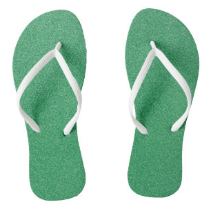 Groene glitter, sprankeling, glitterachtergrond teenslippers