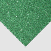 Groene Glitters Tissuepapier (Detail)