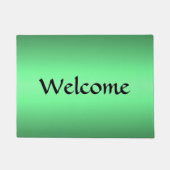 Groene gloed deurmat (Voorkant)