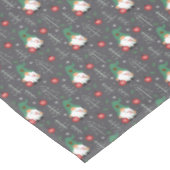 Groene Gnome Kerstboom Ornamenten Patroon Tafelkleed (Gekanteld)