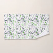 Groene Golf iconen patroon Bad Handdoek (Handdoek)