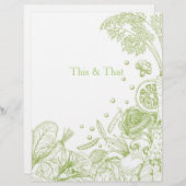 Groene golf van Veggies - categorie Ontvang (Voorkant / Achterkant)