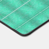 Groene golflengten Patroon Desk Mats Bureaumat (Hoek)