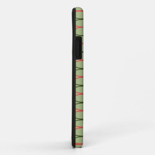 Groene golven Case-Mate iPhone case (Achterkant/rechts)