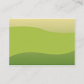 Groene golven - Chubyy Visitekaartje (Achterkant)