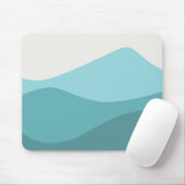 Groene golven muismat (Met muis)