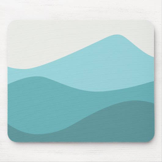 Groene golven muismat (Voorkant)