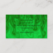 Groene Golven Visitekaartje (Achterkant)