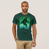 Groene GOT SQUATCH... T-shirt (Voorkant volledig)