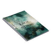 Groene goudbomen notitieboek (Rechterzijde)