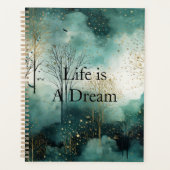 Groene goudbomen planner (Voorkant)