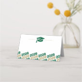 Groene & Gouden Graduatie GLB die Etiket, Voedsel  (Voorkant)