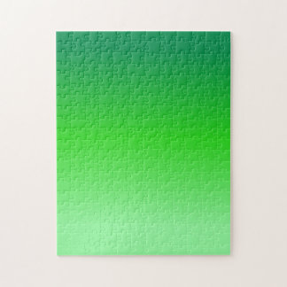 Groene Gradiënt Legpuzzel