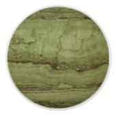 Groene graniet keramische knop (Voorkant)