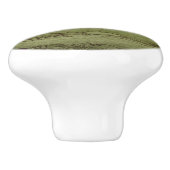 Groene graniet keramische knop (Zijkant)