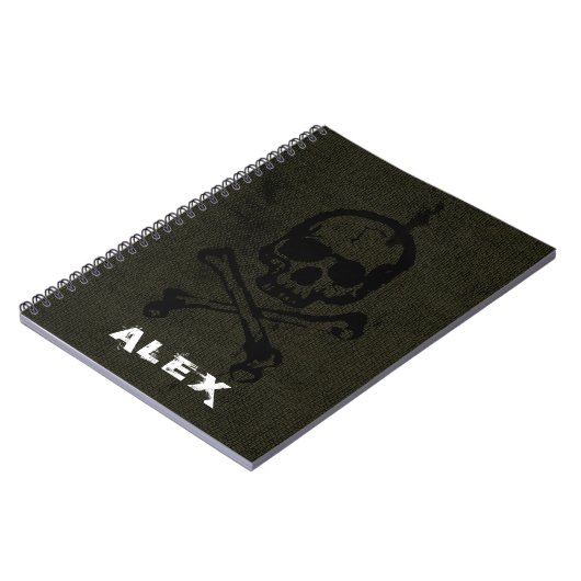 Groene grap notitieboek (Linkerzijde)