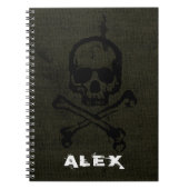 Groene grap notitieboek (Voorkant)