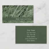 Groene gras Visitekaartjes (Voorkant / Achterkant)