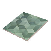 groene graslangen tegeltje (Zijkant)