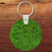 Groene grassleutel sleutelhanger (Voorkant)