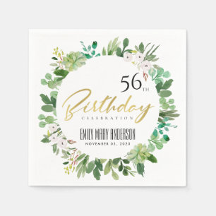 GROENE GROENTE FOLIAGE WATERVERF ALLE LEEFTIJDSTIP SERVET