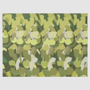 Groene groenten Groenten Tissuepapier