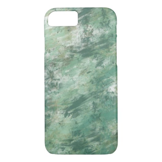 Groene Grunge Abstract Case-Mate iPhone Case (Achterkant)