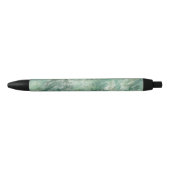 Groene Grunge Abstract Zwarte Inkt Pen (Voorkant)